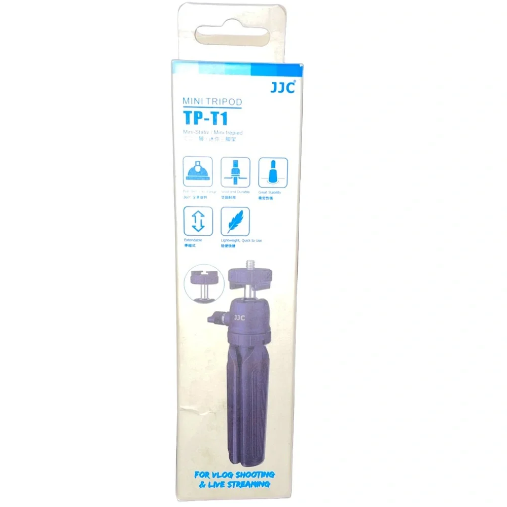 Mini tripod in box